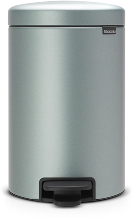 Бак мусорный Brabantia NewIcon, с педалью, цвет: мятный металлик, 12 л. 113765113765 Бак мусорный Brabantia NewIcon, с педалью, цвет: мятный металлик, 12 л. 113765113765Этот 12-литровый бак с педалью достаточно вместителен и при этом достаточно компактен для размещения под рабочим столом – отличное решение для кухни или гостиной. Бесшумный – плавное закрывание крышки и необыкновенно мягкий ход педали.Не пропускает запах – плотно прилегающая крышка.Устойчивый – специальное устройство, предотвращающее опрокидывание бака.Не повреждает пол – нескользящее основание.Удобная очистка –съемное внутреннее пластиковое ведро.Бак удобно перемещать – специальная ручка в блоке крепления крышки.Всегда опрятный вид – в комплекте идеально подходящие по размеру мешки для мусора PerfectFit (размер C). Сертификат соответствия концепции регенерации Cradle to Cradle.Изготовлен на 40% из переработанных материалов, подлежит вторичной переработке вместе с упаковкойна 98%. 10 лет гарантии.Brabantia c заботой о вашем доме и планете. Добрые дела сегодня – залог счастливого завтра. Мусорные баки с педалью newIcon не только безупречно красивы, они еще и надежные работники! Покупая этот бак, вы вносите вклад в крупнейший проект по очистке мирового океана от пластикового мусора, реализуемый организацией Ocean Cleanup. При продаже каждого бака Brabantia осуществляет благотворительный вклад в проект. Разве это не здорово?