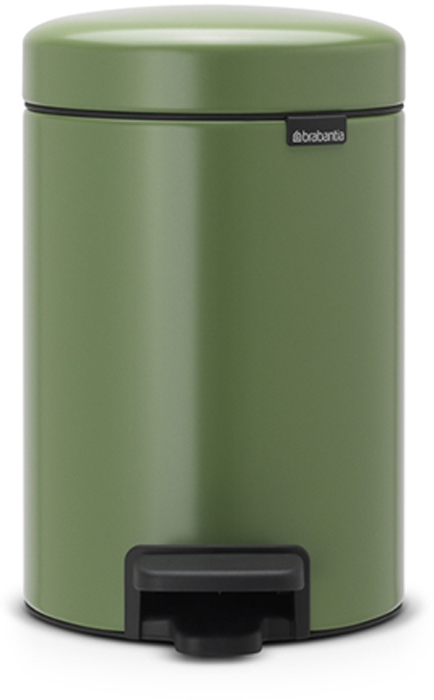 Бак мусорный Brabantia NewIcon, с педалью, цвет: зеленый мох, 3 л. 113024113024 Бак мусорный Brabantia NewIcon, с педалью, цвет: зеленый мох, 3 л. 113024113024Бесшумный – плавное закрывание крышки и необыкновенно мягкий ход педали. Не пропускает запах – плотно прилегающая крышка. Устойчивый – специальное устройство, предотвращающее опрокидывание бака. Не повреждает пол – нескользящее основание. Удобная очистка – съемное внутреннее пластиковое ведро. Всегда опрятный вид – в комплекте идеально подходящие по размеру мешки для мусора PerfectFit (размер A). Изготовлен на 40% из переработанных материалов, подлежит вторичной переработке вместе с упаковкой на 98%. Сертификат соответствия концепции регенерации «Cradle to Cradle».