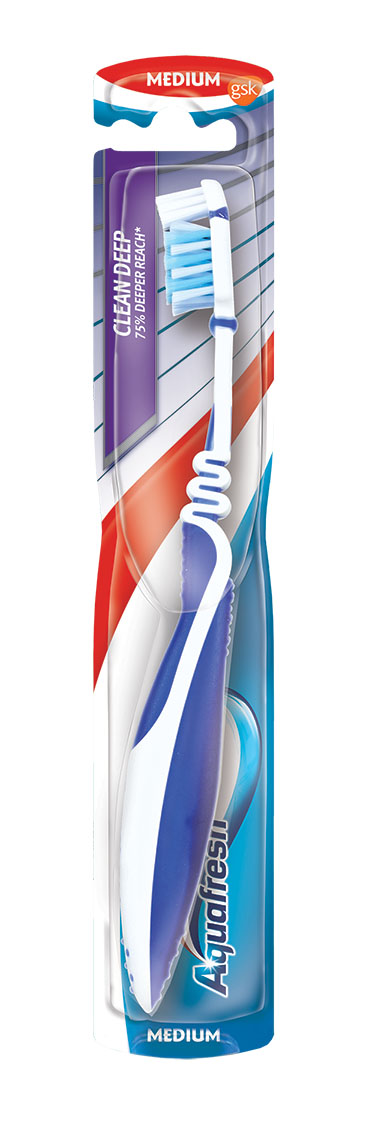 Aquafresh зубная щетка Макс-Актив средняя Clean Deep20021505 Aquafresh зубная щетка Макс-Актив средняя Clean Deep20021505Тип: зубная щетка средней жесткости. Тип: зубная щетка средней жесткости. Степень жесткости: средняя.Степень жесткости: средняя.•щетка имеет небольшой вес и ручку особой формы, что делает ее очень удобной для применения;•щетка оснащена гибкой головкой, которая принимает форму контура зубов, идеально подстраиваясь под ваши индивидуальные анатомические особенности;•хорошо достает и прочищает заднюю стенку зубов;•ручка и головка щетки гибко соединены между собой, что позволяет значительно уменьшить давление на зубы во время чистки;•ручка и головка щетки гибко соединены между собой, что позволяет значительно уменьшить давление на зубы во время чистки;•ручка и головка щетки гибко соединены между собой, что позволяет значительно уменьшить давление на зубы во время чистки;