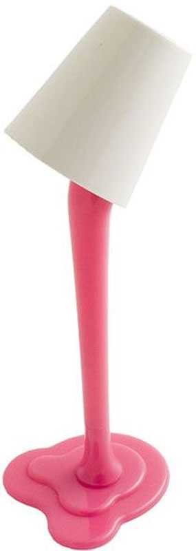 Эврика Ручка шариковая Лампа с подсветкой цвет корпуса розовый