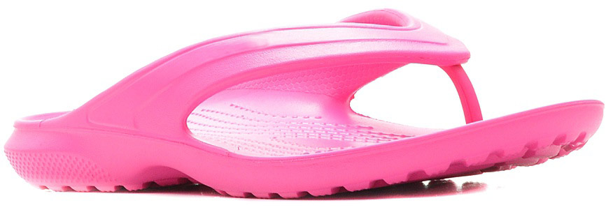 Сланцы Crocs Classic Flip, цвет: розовый. 202635-6L0. Размер 6-8 (38/39)202635-6L0 Сланцы Crocs Classic Flip, цвет: розовый. 202635-6L0. Размер 6-8 (38/39)202635-6L0Стильные сланцы Classic Flip от Crocs придутся вам по душе. Рифление на верхнейповерхности подошвы предотвращает выскальзывание ноги. Рельефноеоснование подошвы обеспечивает уверенное сцепление с любой поверхностью.Удобные сланцы прекрасно подойдут для похода в бассейн или на пляж.