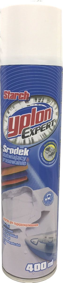 Средство для подкрахмаливания Yplon, аэрозоль, 400 мл000526 Средство для подкрахмаливания Yplon, аэрозоль, 400 мл000526Средство для подкрахмаливания белья. Применение: Распылить на чистое белье, через некоторое время прогладить.