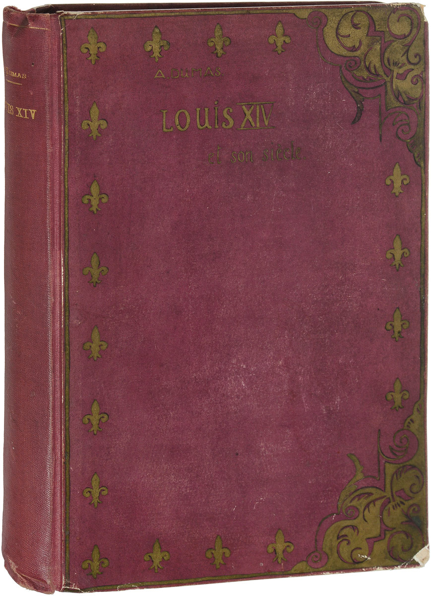 Louis XIV et son siecle0120710 Louis XIV et son siecle0120710Прижизненное издание.Париж, 1851 год. Издание Marescq et C-ie, Libraires.Иллюстрированное издание.Типографский переплет.Сохранность хорошая.В уникальном для своего творчества романе-хронике знаменитый романист Александр Дюма воссоздает целую эпоху в жизни французского общества XVII века и рисует портрет короля Людовика XIV с его величием и слабостями без незаслуженных похвал и несправедливых обвинений.Избранный автором жанр и использование исторических документов, мемуаров частных лиц и анекдотов позволили ему создать увлекательный калейдоскоп известных деятелей и событий этой эпохи как знакомых читателю по другим романам Дюма, так и неизвестных широкой публике.Не подлежит вывозу за пределы Российской Федерации.