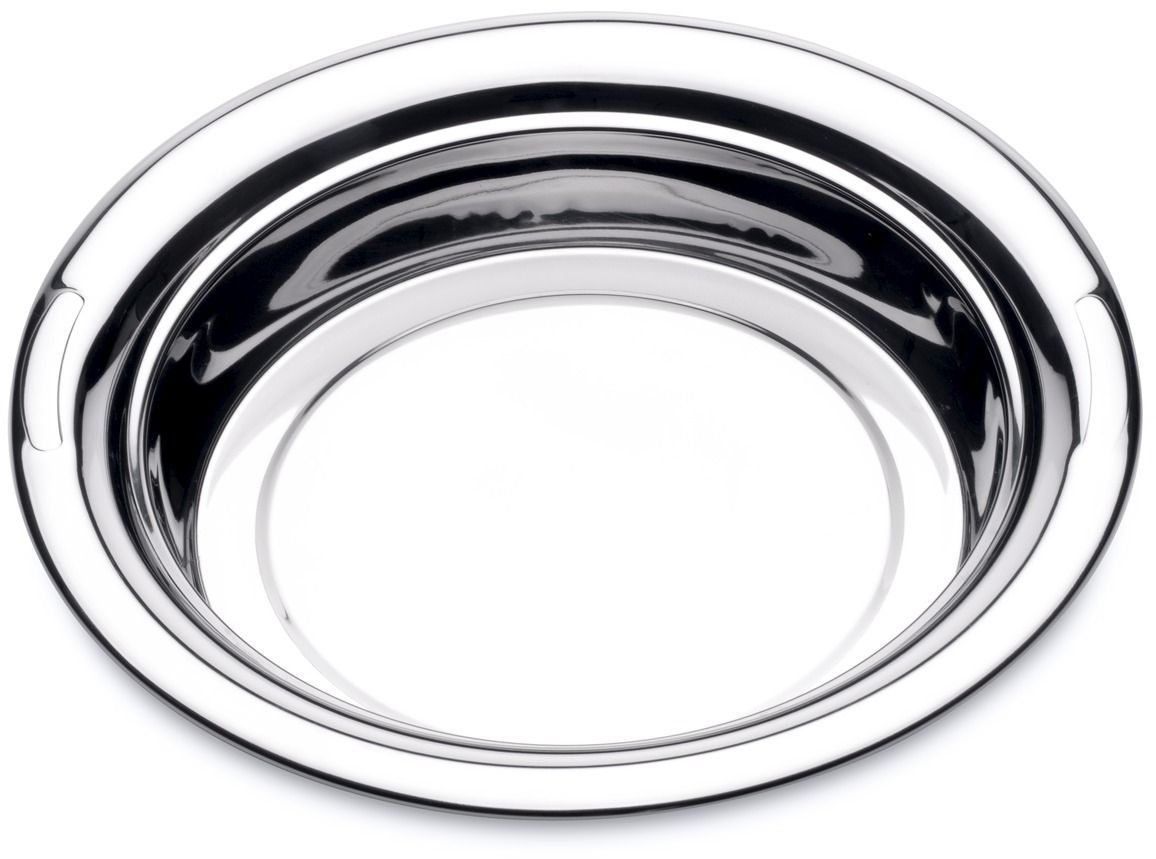 Блюдо BergHOFF Straight, диаметр 30 см1105598 Блюдо BergHOFF Straight, диаметр 30 см1105598Блюдо BergHOFF Straight выполнено из нержавеющей стали с зеркальной полировкой. Благодаря безупречной полировке без трещин и царапин, на поверхности посуды не скапливаются микробы и бактерии.Блюдо стойко переносит кислоты и щелочи, не меняет вкуса и цвета пищи, выдерживает неблагоприятные условия эксплуатации. Можно мыть в посудомоечной машине.
