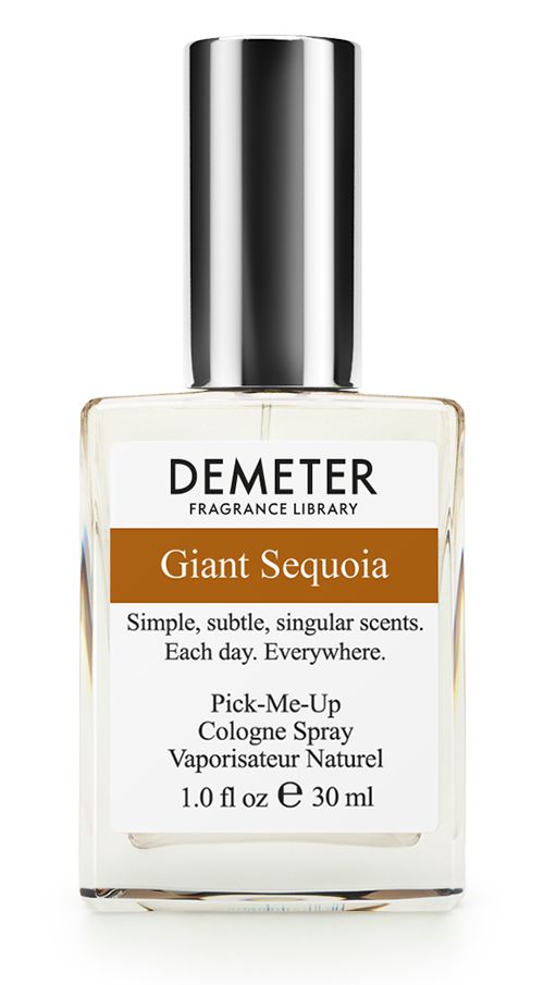 Demeter Fragrance Library Духи-спрей Гигантская секвойя (Giant Sequoia), 30 млDM19737 Demeter Fragrance Library Духи-спрей Гигантская секвойя (Giant Sequoia), 30 млDM19737Вы когда-нибудь видели динозавров? Наверняка ходили в музей или смотрели «Парк Юрского периода». Гигантская секвойя — это такой же динозавр. Один из представителей Sequoia gigantea находится в США и ему больше 3500 лет! Demeter решил, что такой динозавр нужен и в нашем «музее» ароматов. Призываем поскорее насладиться настоящим древесным ароматом прямо из прошлого!Способ применения: Нанести на сухую, чистую кожу. На точки пульса, волосы, одежду.