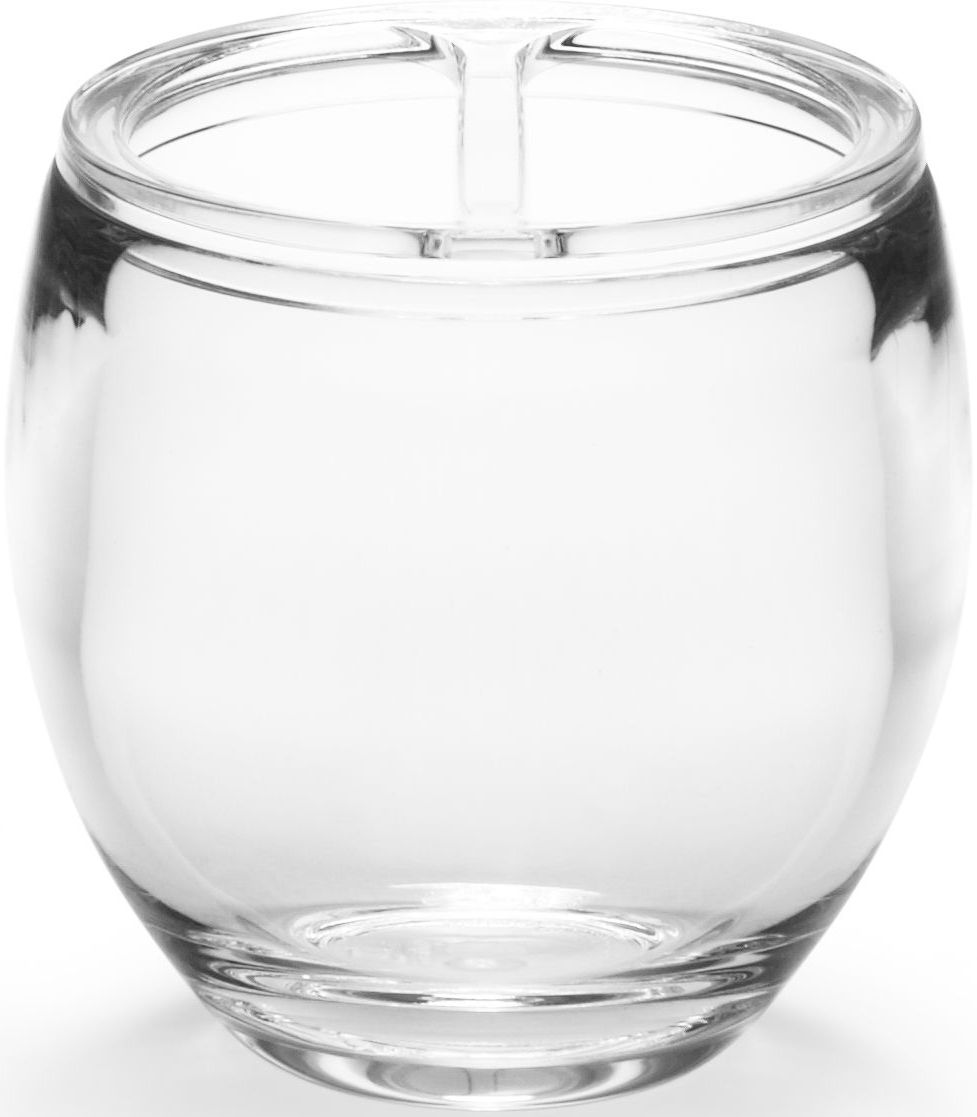 Стакан для зубных щеток Umbra Droplet, цвет: прозрачный, 10 х 9 х 9 см020160-165 Стакан для зубных щеток Umbra Droplet, цвет: прозрачный, 10 х 9 х 9 см020160-165Стакан для ванной - это тот маленький, почти незаметный, но очень важный предмет, который мы используем ежедневно для полоскания рта или даже просто как подставку для щеток. Он нужен всем и всегда, это бесспорно. Немного экспериментировав с формой, дизайнеры создали стакан Touch, который придется кстати в любом доме!