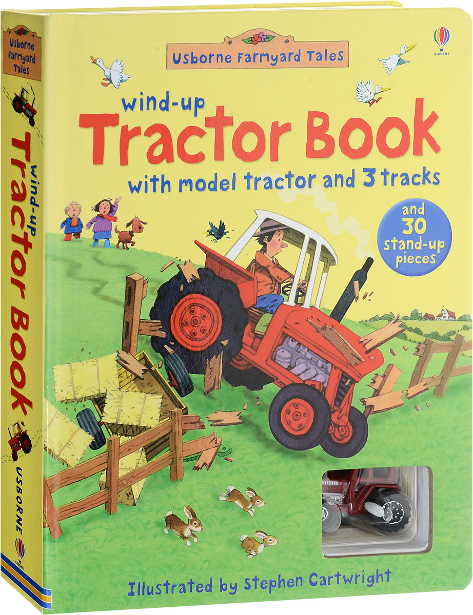 Farmyard Tales Wind-up Tractor Book (+ игрушка) el chinese idioms about dragons and their related stories book with cd элементарный уровень китайские рассказы о драконах и историях с ними книг