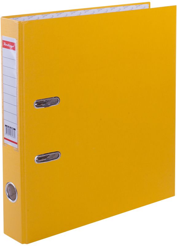 Berlingo Папка-регистратор ширина корешка 50 мм цвет желтый
