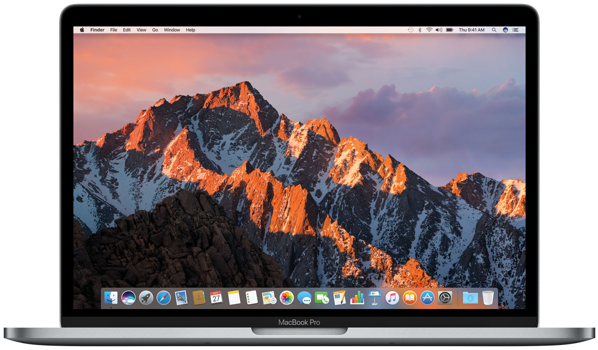 Apple MacBook Pro 13, Space Grey (MNQF2RU/A)MNQF2RU/A Apple MacBook Pro 13, Space Grey (MNQF2RU/A)MNQF2RU/AApple MacBook Pro стал ещё быстрее и мощнее. У него самый яркий экран и лучшая цветопередача среди всех ноутбуков Mac.Новый MacBook Pro задаёт совершенно новые стандарты мощности и портативности ноутбуков. Вы сможете воплотить любую идею, ведь в вашем распоряжении самые передовые графические процессоры и накопители, невероятная вычислительная мощность и многое, многое другое.MacBook Pro оснащён SSD-накопителем со скоростью последовательного чтения до 3,1 ГБ/с, что значительно превосходит характеристики предыдущего поколения. И память встроенных накопителей работает быстрее. Всё это позволяет мгновенно запускать систему, управлять множеством приложений и работать с большими файлами.Благодаря процессорам Intel Core 6-го поколения, MacBook Pro демонстрирует невероятную производительность даже при выполнении самых ресурсоёмких задач, таких как рендеринг 3D-моделей или конвертация видео. А когда вы выполняете простые задачи, например, просматриваете сайт или работаете с электронной почтой, устройство способно снизить расход энергии.Корпус нового MacBook Pro стал тоньше, производительность значительно выросла, но вы по-прежнему сможете пользоваться компьютером без подзарядки целый день.Очень долго верхнюю строку клавиатуры занимали функциональные клавиши. Пришло время заменить их более универсальным и удобным элементом управления - сенсорной панелью Touch Bar. В зависимости от того, чем вы занимаетесь, на ней автоматически отображаются те или иные инструменты. Например, знакомые вам регуляторы громкости и яркости, функции управления фото и видео, предиктивного ввода текста и многие другие. А ещё на Mac впервые появилась технология Touch ID. Поэтому теперь вы можете мгновенно входить в свои учётные записи, а также быстро и безопасно оплачивать покупки с помощью Apple Pay.Чем тоньше ноутбук, тем меньше в нём места для охлаждения. Поэтому для отвода тепла в MacBook Pro применяется целый ряд инновационных технологий. Охлаждение происходит эффективнее, чем в предыдущих моделях, за счёт усиления воздушного потока при выполнении ресурсоёмких задач. Например, когда запущена игра со сложной графикой, идёт монтаж видео или копируются большие файлы.MacBook Pro оснащён лучшим в истории Mac экраном. Повышенная яркость LED-подсветки и улучшенная контрастность позволили добиться более глубоких чёрных и более ярких белых цветов. Увеличенная апертура пикселей и переменная частота обновления сделали устройство более энергоэффективным по сравнению с моделями предыдущих поколений. Впервые ноутбук Mac поддерживает расширенный цветовой охват, а значит, зелёные и красные цвета выглядят ещё живее. Благодаря этому изображение стало ещё реалистичнее, а цвета - более естественными и насыщенными. Это идеально подходит для графического дизайна, цветокоррекции и видеомонтажа.Для динамиков была разработана совершенно новая конструкция. Она позволила расширить динамический диапазон в два раза и сделать новые динамики до 58% громче. При этом громкость баса выросла в 2,5 раза. Послушайте, это впечатляет. А поскольку новая звуковая система подключена напрямую к каналу электропитания, её пиковая мощность выросла в три раза. Вот почему MacBook Pro идеально подходит для создания музыки, даже если вы оказались за пределами студии.Взаимодействие с MacBook Pro стало ещё более комфортным благодаря новому поколению механизма бабочка. В результате нажатия стали более естественными и приятными. И трекпад Force Touch стал удобнее. Был увеличен его размер, чтобы у вас появилось ещё больше места для нажатий и жестов.Thunderbolt 3 объединил высочайшую пропускную способность с функциональностью стандартного интерфейса USB-C. В итоге получился очень быстрый и невероятно универсальный порт. Он позволяет передавать данные, заряжать устройства и выводить видео на дополнительные мониторы через один и тот же разъём. При этом его скорость в два раза выше, чем у Thunderbolt 2.macOS - операционная система, лежащая в основе каждого Mac. Она раскрывает все возможности аппаратного обеспечения. У неё красивый и очень удобный интерфейс. В macOS вы найдёте отличные приложения, которые сразу полюбите, и станете пользоваться ими каждый день. Кроме того, она оснащена функциями iCloud и поддерживает другие передовые технологии, чтобы ваши Mac, устройства iOS и Apple Watch работали вместе, как одна команда.Точные характеристики зависят от модели.Ноутбук сертифицирован EAC и имеет русифицированную клавиатуру и Руководство пользователя.