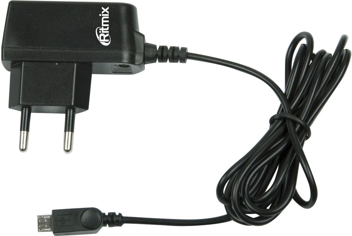 Ritmix RM-110, Black сетевое зарядное устройство аккумуляторы для ноутбуков и планшетов