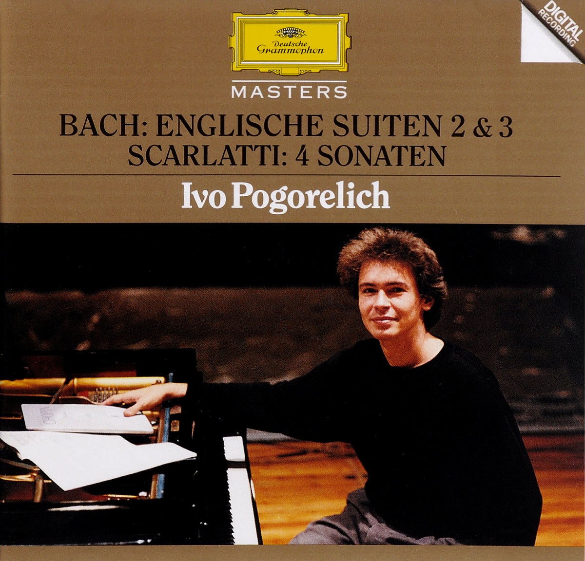 Ivo Pogorelich. Bach.English Suites 2 & 3 / Scarlatti. 4 Sonaten