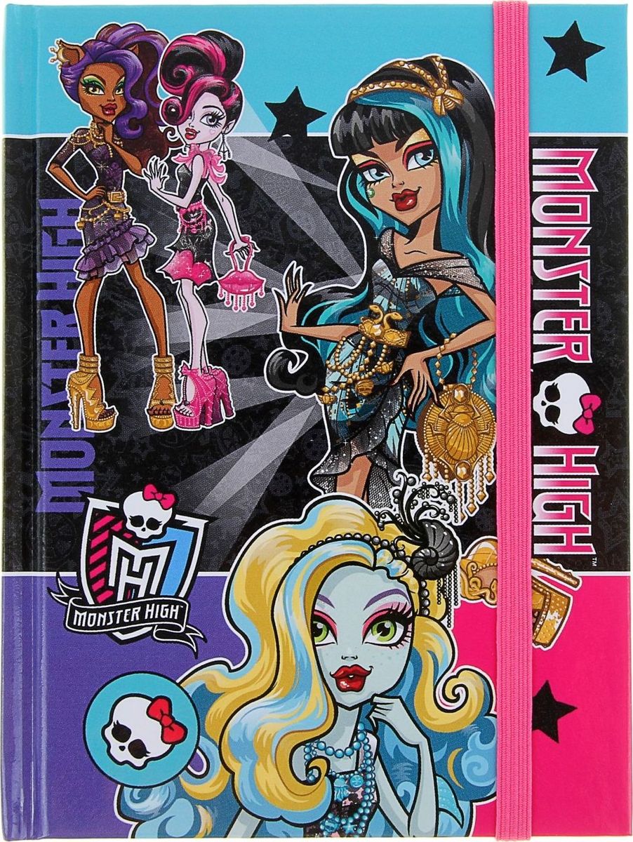 Hatber Блокнот Monster High 80 листов в клетку1020796 Hatber Блокнот Monster High 80 листов в клетку1020796Блокнот Hatber Monster High подойдет для различных записей.Обложка выполнена из плотного картона, что позволит сохранить блокнот в аккуратном состоянии на протяжении всего времени использования. Внутренний блок состоит из 80 листов белой бумаги. Стандартная линовка в клетку.