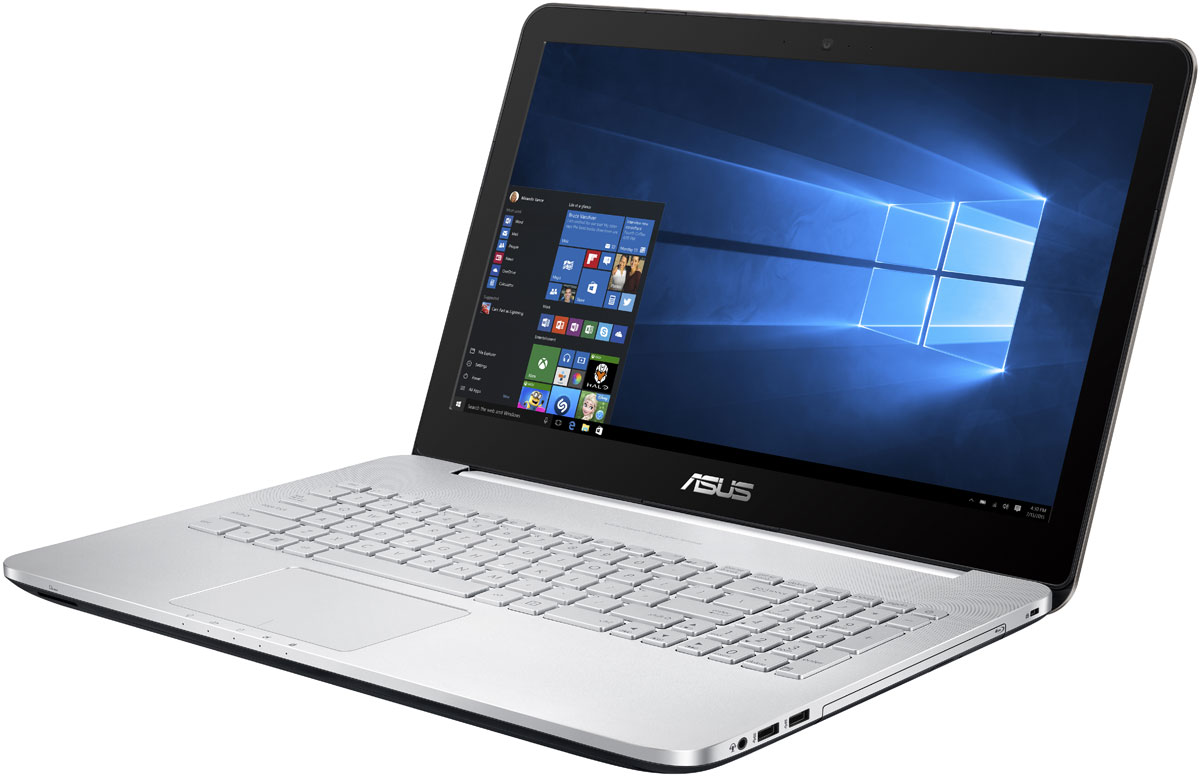 ASUS N552VX, Silver (N552VX-FW356T)N552VX-FW356T ASUS N552VX, Silver (N552VX-FW356T)N552VX-FW356TASUS N552VX - современный ноутбук, оптимизированный под мультимедийные приложения. Обладая мощным процессором и видеокартой, дисплеем формата Full HD и высококачественной встроенной аудиосистемой с технологией SonicMaster, модель N552 предлагает всем пользователям получить яркие впечатления от живого звука и красочного изображения.За высокую скорость работы различных приложений на ноутбуке VivoBook Pro N552 отвечает четырехъядерный процессор Intel Core i7-6700HQ, дополненный 16 гигабайтами оперативной памяти стандарта DDR4, а твердотельный накопитель, подключенный по шине PCIe x4, обеспечивает быстрое чтение и запись пользовательских файлов.Просмотр фильмов, редактирование изображений и видеороликов, новейшие компьютерные игры - ноутбук VivoBook Pro N552 способен справиться с любыми задачами, связанными с графикой, ведь в его конфигурацию входит мощная дискретная видеокарта NVIDIA GeForce GTX 950M.Дисплей данного ноутбука может похвастать расширенным цветовым охватом. Он способен отображать 72% оттенков цветового пространства NTSC, 100% оттенков пространства sRGB и 74% оттенков пространства AdobeRGB. Иными словами, изображение на его экране будет отличаться более точной цветопередачей по сравнению с тем, на что способны обычные ноутбучные дисплеи.Имея размер в 15,6 дюймов, IPS-дисплей ноутбука VivoBook Pro N552 обладает в два раза большим разрешением как по вертикали, так и по горизонтали по сравнению со стандартными дисплеями формата Full-HD, а это означает невероятно высокую пиксельную плотность - 282 пикселя на дюйм! В результате любые фотографии и видеоролики, снятые с высоким разрешением, будут выглядеть на экране этого ноутбука невероятно четко.Превосходный звук нового ноутбука ASUS обеспечивает технология SonicMaster, разработанная совместно со специалистами фирмы ICEpower. Она представляет собой комплекс аппаратных и программных средств, выдающих беспрецедентное для мобильных компьютеров качество звучания.Для настройки звучания служит функция AudioWizard, предлагающая выбрать один из пяти вариантов работы аудиосистемы, каждый из которых идеально подходит для определенного типа приложений (музыка, фильмы, игры, звукозапись и воспроизведение голоса).Алюминиевый корпус с отличительной отделкой в форме концентрических окружностей и волнистая решетка динамиков не оставят равнодушным ни одного пользователя.ASUS N552VW оснащается эргономичной клавиатурой с оптимизированной конструкцией клавиш. Для комфортной работы в темноте она снабжена подсветкой.Ноутбук обладает высокочувствительным тачпадом с поддержкой многопальцевых жестов, за корректное распознавание которых отвечает технология Smart Gesture. Кроме того, интеллектуальный алгоритм предотвращает срабатывание тачпада при случайном касании ладонью.Точные характеристики зависят от модификации.Ноутбук сертифицирован EAC и имеет русифицированную клавиатуру и Руководство пользователя.