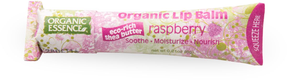 Organic Essence Органический бальзам для губ, Малина 6 г