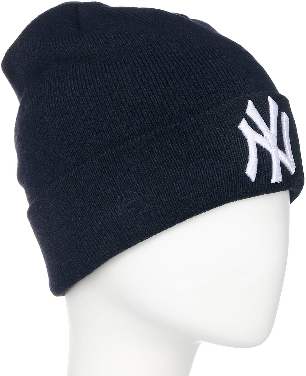 Шапка New Era Mlb Cuff Knit, цвет: синий. 11156608. Размер универсальный11156608-BLU Шапка New Era Mlb Cuff Knit, цвет: синий. 11156608. Размер универсальный11156608-BLUШапка с вышитым логотипом New Era. Тянущаяся ткань из 100 % акрила эффективно сохраняет тепло и обеспечивает комфортную посадку. Практичный вариант для спортивных занятий в холодное время года.