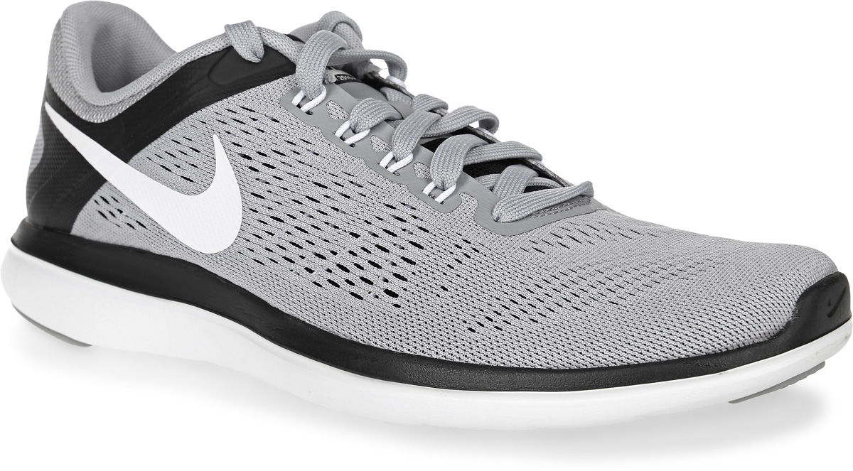 Кроссовки для бега мужские Nike Flex 2016 Rn, цвет: серый. 830369-015. Размер 9 (42)830369-015 Кроссовки для бега мужские Nike Flex 2016 Rn, цвет: серый. 830369-015. Размер 9 (42)830369-015Модные мужские кроссовки для бега Flex 2016 Rn от Nike, выполненные из текстиля, дополнены бесшовными накладками. Подкладка и стелька из текстиля обеспечивают комфорт. Шнуровка надежно зафиксирует модель на ноге. Подошва дополнена рифлением. Технология Flex гарантирует оптимальную амортизацию.