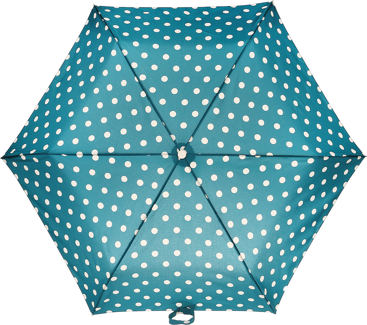 Зонт женский Fulton, механический, 3 сложения, цвет: зеленый, бежевый. L768-3234