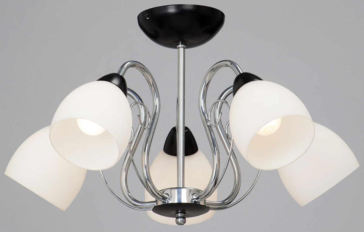 Люстра Vitaluce, 5 х E14, 60W. V3468/5PLV3468/5PL Люстра Vitaluce, 5 х E14, 60W. V3468/5PLV3468/5PLЛюстра Vitaluce, выполненная в классическом стиле, станет украшением вашей комнаты и изысканно дополнит интерьер. Люстра изготовлена из качественного металла с плафонами из матового стекла.В коллекциях Люстр Vitaluce представлены разные стили - от классики до хайтека. При разработке и создании новых изделий тщательно подобраны все элементы и комплектующие, а также контролируется высокое качество на каждом этапе производства, большое внимание уделяется подбору цвета и декорированию изделия, что делает светильники гармоничными и законченными.