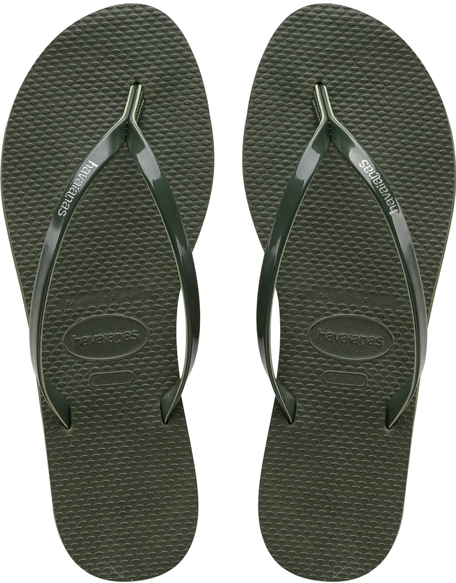 Сланцы женские Havaianas You Metallic, цвет: черный. 41351020090. Размер 41/42 (42/43)