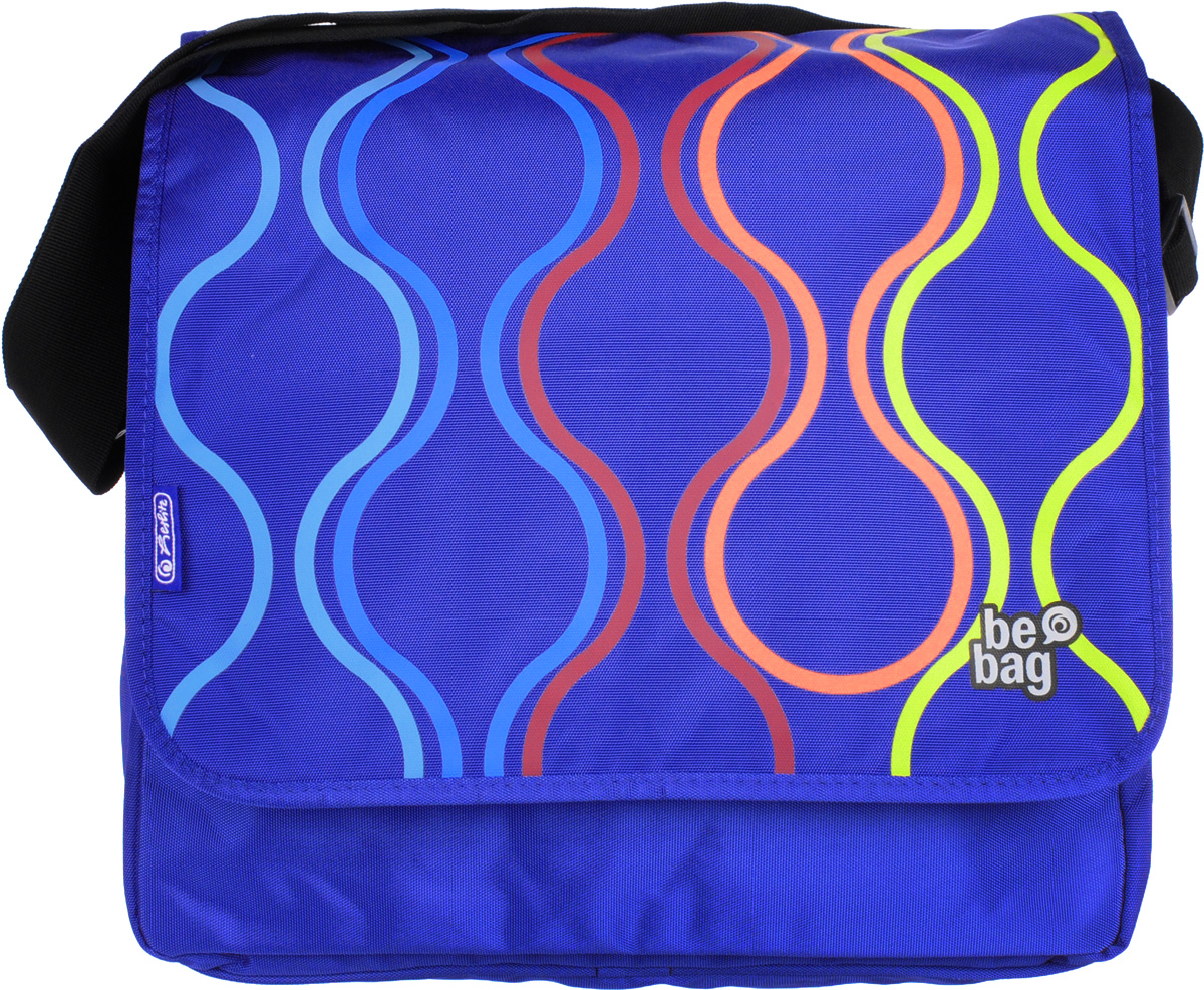 Herlitz Сумка школьная Be Bag Bubbles11359577 Herlitz Сумка школьная Be Bag Bubbles11359577Прочная и вместительная школьная сумка Herlitz Be Bag. Bubbles смотрится элегантно в любой ситуации.Сумка имеет одно отделение на молнии, которое закрывается сверху откидывающимся клапаном. Клапан на кнопках, съемный. Внутри отделения находятся два открытых сетчатых кармана и потайной карман на молнии. Спереди сумки расположен карман на молнии, содержащий мягкую перегородку, сетчатый карман, небольшой карман на молнии, кармашек с мягкой подкладкой для мобильного телефона и карабин для ключей. Широкая лямка регулируется по длине. Такую сумку можно использовать для повседневных прогулок, учебы, отдыха и спорта, а также как элемент вашего имиджа. Лаконичный и сдержанный дизайн подчеркнет индивидуальность и порадует своей функциональностью.