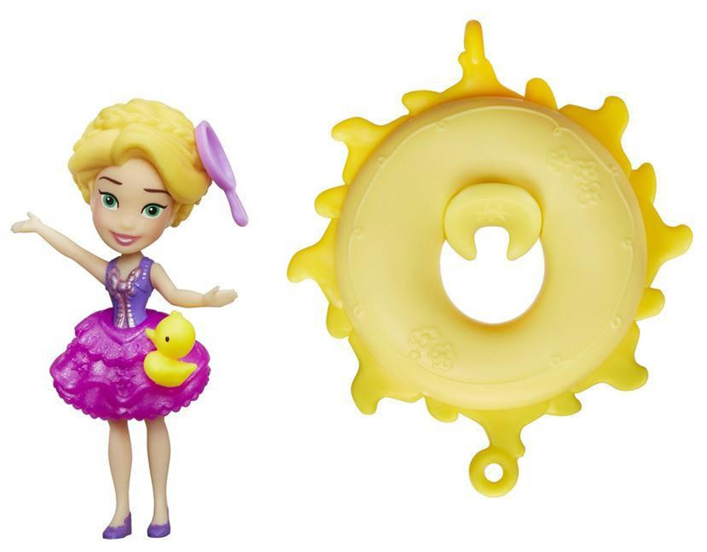 Disney Princess Игровой набор с куклой Рапунцель плавающая на круге