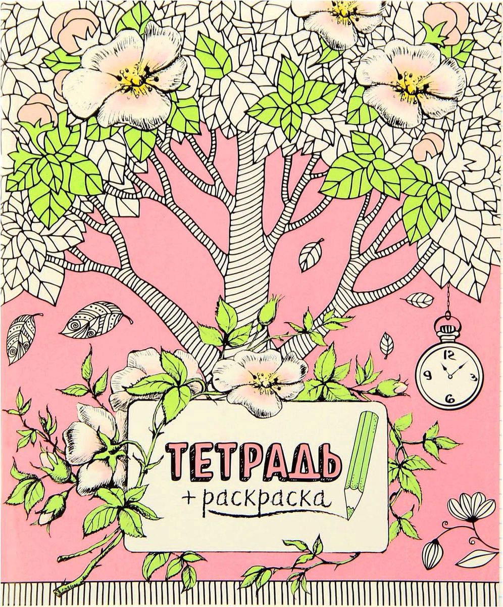Тетрадь Дерево 48 листов в клетку1400948 Тетрадь Дерево 48 листов в клетку1400948Эта уникальная тетрадь подарит массу удовольствия во время работы и отдыха. Процесс раскрашивания поможет избавиться от негативных эмоций, снимет стресс и вдохновит! Создавайте шедевры и записывайте важную информацию одновременно. С такой тетрадью работа или учеба обязательно принесут плоды.Внутренний блок содержит 48 листов бумаги в клетку с полями.