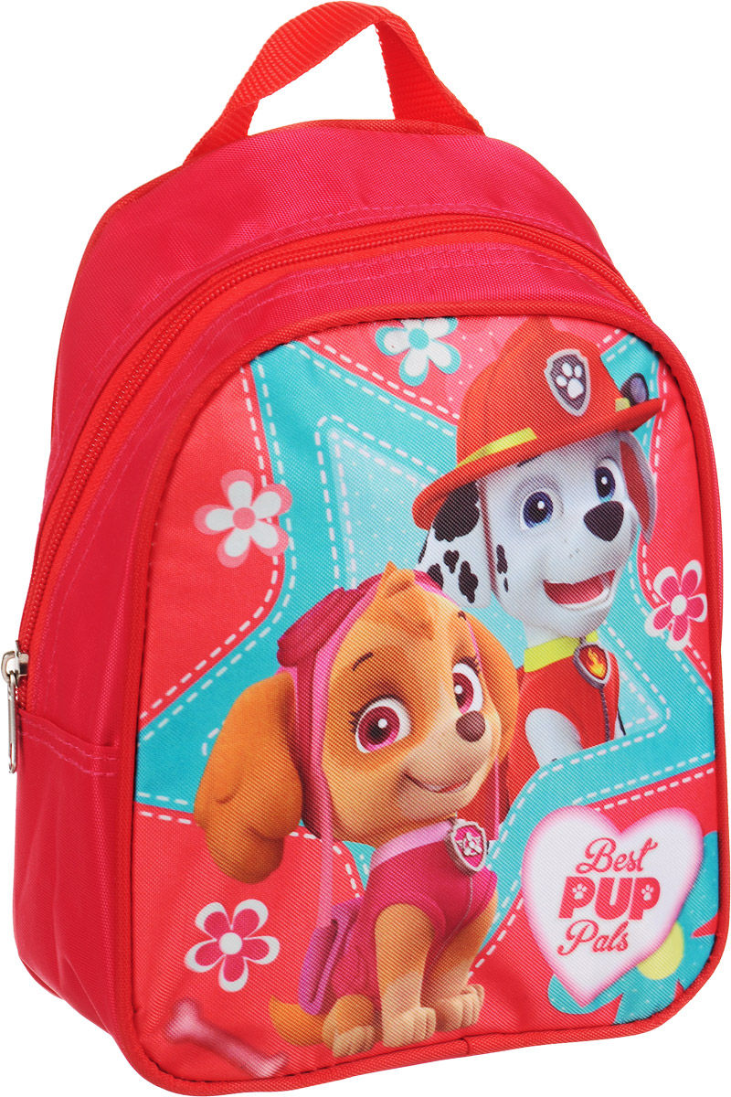 Paw Patrol Рюкзак дошкольный Best Pup Pals31841 Paw Patrol Рюкзак дошкольный Best Pup Pals31841Легкий и компактный дошкольный рюкзачок Paw Patrol - это красивый и удобный аксессуар для вашего ребенка. Рюкзак оформлен рисунком с героями любимого детского мультика Щенячий патруль. Рюкзак состоит из одного отделения на застежке-молнии. В отделении легко поместятся не только игрушки, но даже тетрадка или книжка. Благодаря регулируемым лямкам, рюкзачок подходит детям любого роста. Удобная ручка помогает носить аксессуар в руке или размещать на вешалке. Износостойкий материал с водонепроницаемой основой и подкладка обеспечивают изделию длительный срок службы и помогают держать вещи сухими в дождливую погоду.