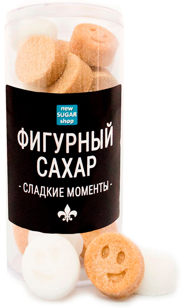 Сладкие моменты Смайлики фигурный сахар в тубе, 160 г00-00000053 Сладкие моменты Смайлики фигурный сахар в тубе, 160 г00-00000053Производитель делает с любовью своими руками оригинальные формы для вашего стола, юбилея или в подарок. Порадуйте себя и своих близких оригинальными формами сахара. С фигурным сахаром ваше чаепитие будет неповторимым.