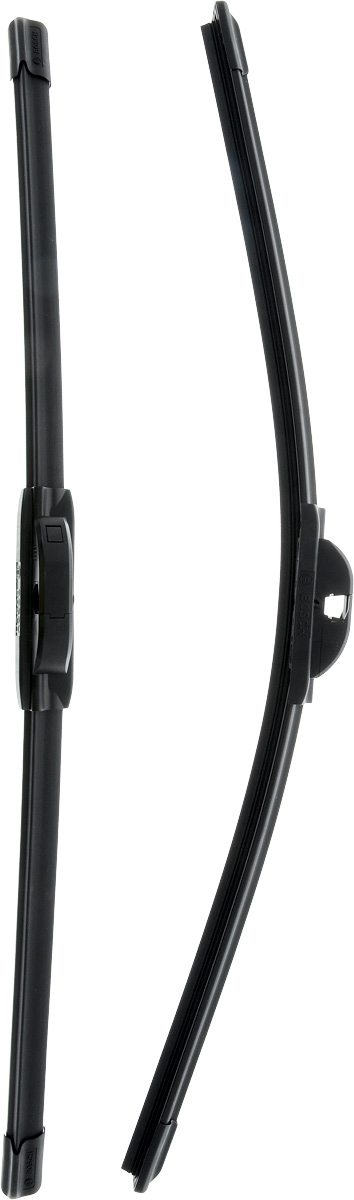 Щетки стеклоочистителя Bosch Aerotwin A016S, бескаркасные, 550 мм, 2 шт3397009016 Щетки стеклоочистителя Bosch Aerotwin A016S, бескаркасные, 550 мм, 2 шт3397009016Комплект бескаркасных щеток Bosch Aerotwin A016S выполнен по современной технологии из высококачественных материалов. Щетки предназначены для установки на стекло автомобиля. Отличаются высоким качеством исполнения и оптимально подходят для замены оригинальных щеток, установленных на конвейере. Обеспечивают качественную очистку стекла в любую погоду. Простой и быстрый монтаж. AEROTWIN - серия бескаркасных щеток компании Bosch. Щетки имеют встроенный аэродинамический спойлер, что делает их эффективными на высоких скоростях, и изготавливаются из многокомпонентной резины с применением натурального каучука.Тип крепления: 10.