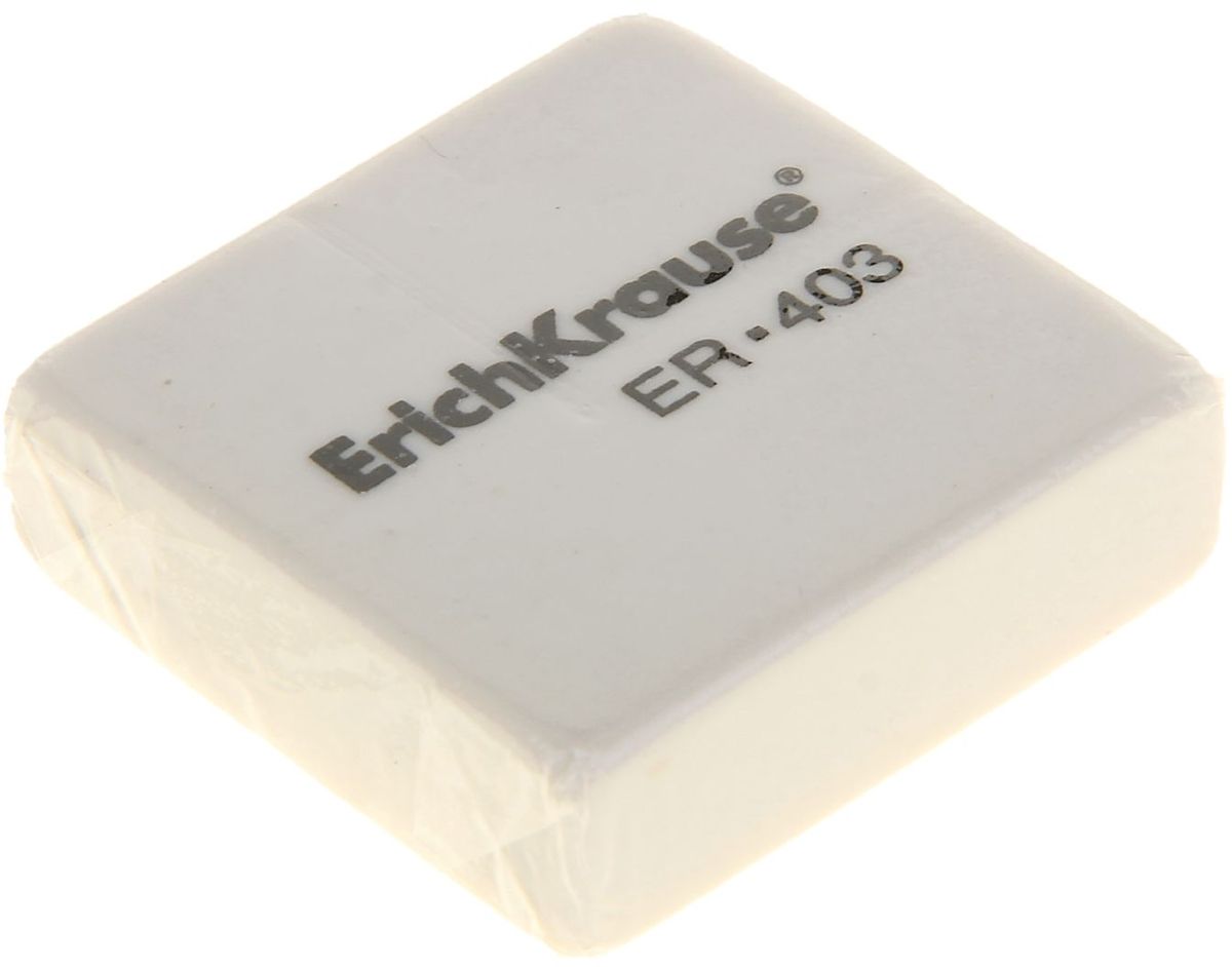 Erich Krause Ластик ER-4031029966 Erich Krause Ластик ER-4031029966Ластик Erich Krause ER-403 станет незаменимым аксессуаром на рабочем столе не только школьника или студента, но и офисного работника.Ластик выполнен из синтетики.При стирании стружка от ластика скатывается в единый комок, а не рассыпается по всей поверхности бумаги.