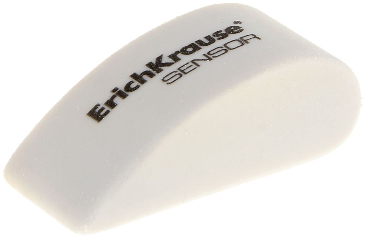 Erich Krause Ластик Sensor цвет белый1029969 Erich Krause Ластик Sensor цвет белый1029969Мягкие ластики Dust free эргономичной формы - для качественного стирания карандашных линий.