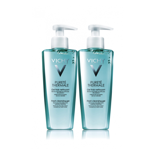 VICHY Набор Дуопак Purete Thermale Очищающий освежающий гельVRU04174 VICHY Набор Дуопак Purete Thermale Очищающий освежающий гельVRU04174Очищающий освежающий гель 200 мл х 2 шт.Нежно очищает кожу от всех видов загрязнений (частицы грязи, пыли, избыток кожного сала). В состав входят специальные компоненты, которые смягчают водопроводную воду. Дарит ощущение свежести, не сушит кожу. Успокаивает кожу и увлажняет кожу.Скидка 50% на второй продукт