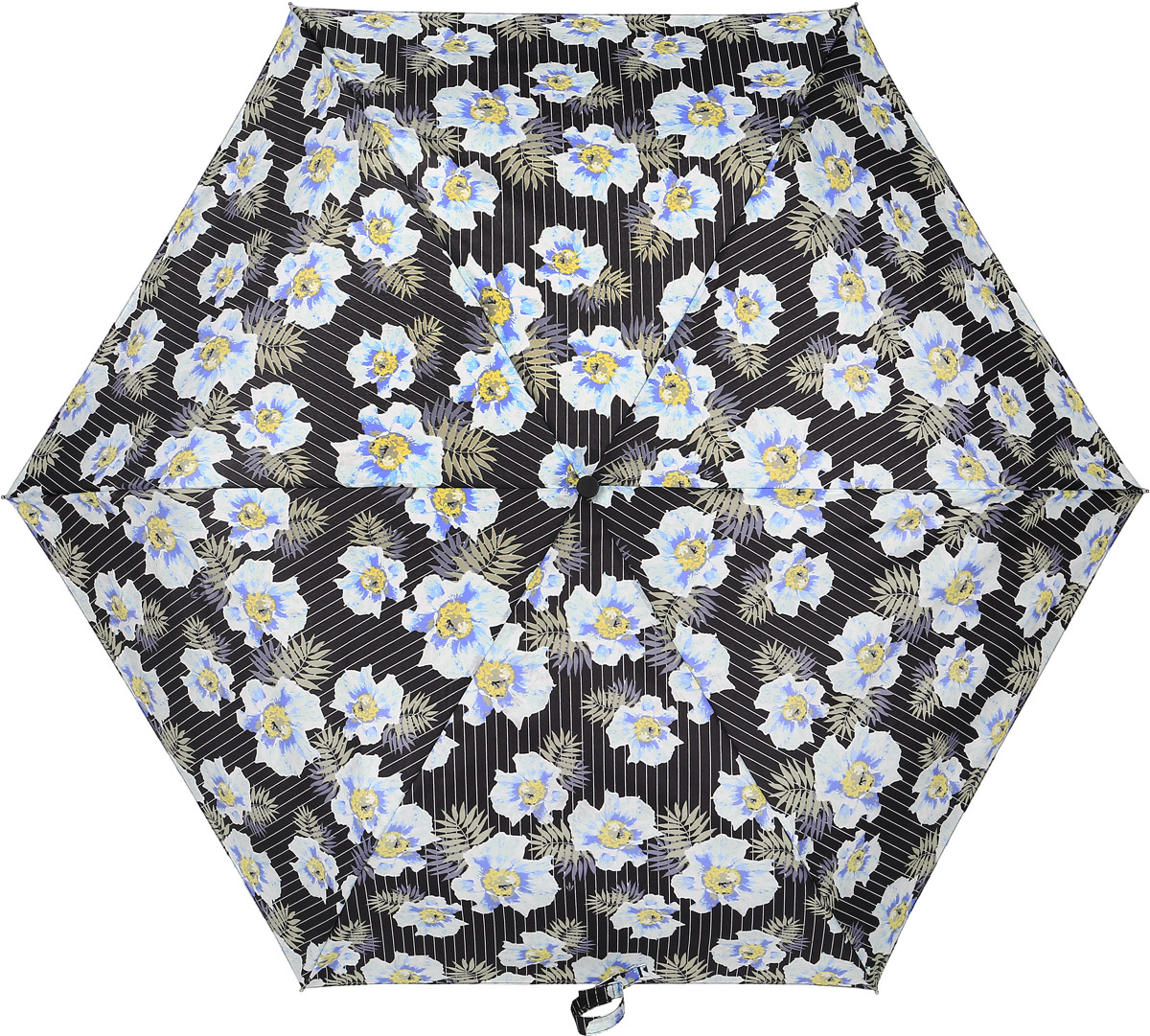 Зонт женский Fulton, механический, 3 сложения, цвет: мультиколор. L553-3375