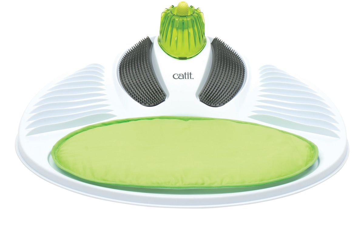 Комплекс массажный Hagen Сatit Senses 2.0, для кошек, 50,4 х 45,5 х 15,5 см43153W Комплекс массажный Hagen Сatit Senses 2.0, для кошек, 50,4 х 45,5 х 15,5 см43153WУсовершенствованный массажный комплекс Hagen Сatit Senses 2.0 - прекрасный комплекс для отдыха и блаженства кошек всех возрастов. Подушка для отдыха крепится с помощью липучек на масcажном комплексе.Многофункциональный массажер отлично подходит для головы, шеи и мордочки вашей кошки. В комплекс также входит резиновый стимулятор для здоровья зубов и десен вашей кошки и кошачья мята.Добавление кошачьей мяты побуждает и привлекает кошку к массажному комплексу. Стимулятор для зубов и десен позволяют чистить зубы и массировать десна не повреждая их.Сменные массажеры для десен продаются отдельно.