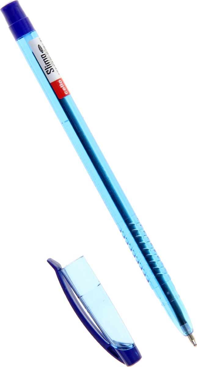 Cello Ручка шариковая Slipo синяя1098066 Cello Ручка шариковая Slipo синяя1098066Ручка шариковая Cello Slipo - продуманная функциональность и удобство при письме. Рифленая поверхность передней части корпуса предотвращает скольжение пальцев при письме.Пишущий узел обеспечивает идеальную тонкую линию письма.