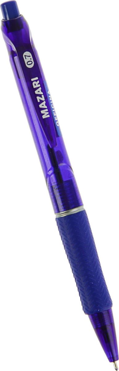 Mazari Ручка шариковая Officina Smart Ink синяя2093350 Mazari Ручка шариковая Officina Smart Ink синяя2093350Автоматическая шариковая ручка Mazari Officina Smart Ink - безупречная конструкция пишущего узла отработана до совершенства. Тонкий шарик гарантирует качественное изящное письмо.