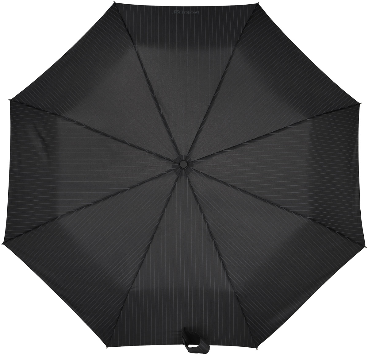 Зонт мужской Isotoner, автомат, 3 сложения, цвет: черный, серый. 09407-3957