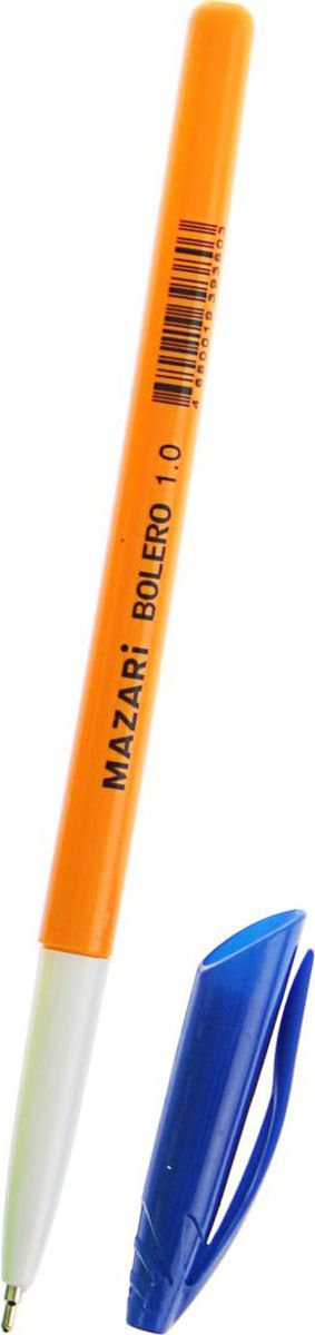 Mazari Ручка шариковая Bolero синяя1975756 Mazari Ручка шариковая Bolero синяя1975756Ручка шариковая Bolero, узел 1.0мм, синие чернила, игольчатый пишущий узел поможет организовать ваше рабочее пространство и время. Востребованные предметы в удобной упаковке будут всегда под рукой в нужный момент.Изделия данной категории необходимы любому человеку независимо от рода его деятельности. У нас представлен широкий ассортимент товаров для учеников, студентов, офисных сотрудников и руководителей, а также товары для творчества.