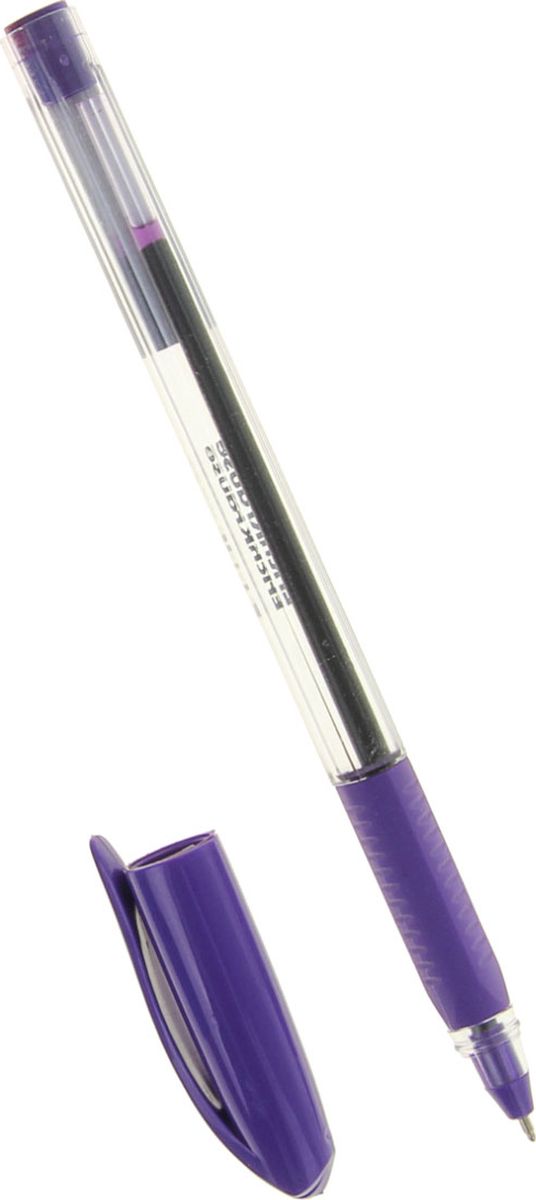 Erich Krause Ручка шариковая Ultra Glide Technology U-19 EK фиолетовая1013822 Erich Krause Ручка шариковая Ultra Glide Technology U-19 EK фиолетовая1013822Ручка шариковая Erich Krause Ultra Glide Technology U-19 EK с уникальной технологией Ultra Glide, обеспечивающей великолепное мягкое письмо. Позволяет долго и легко писать практически без усилий. Треугольный корпус ручки с мягким резиновым грипом создает дополнительный комфорт при письме. Прекрасно подходит для студентов и школьников. Корпус ручки прозрачный. Цвет грип зоны и колпачка соответствует цвету чернил. Пишущий узел 0. 6 мм.