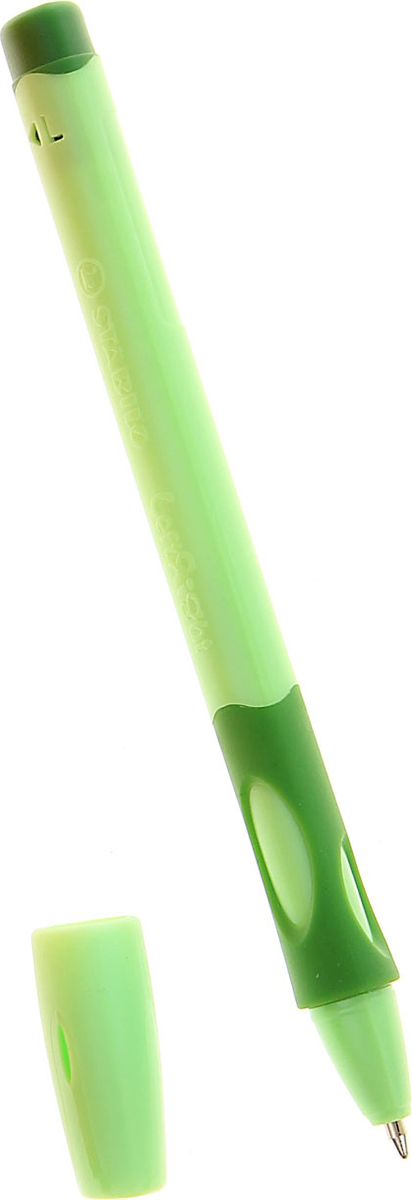 Stabilo Ручка шариковая LeftRight для левшей цвет корпуса зеленый синяя