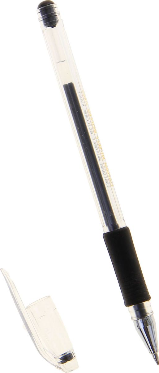 Crown Ручка гелевая HJR-500R черная1088407 Crown Ручка гелевая HJR-500R черная1088407Классическая гелевая ручка Crown модели HJR-500R имеет легкий прозрачный корпус. Грип-зона с особой резиновой накладкой предотвращает скольжение ручки в пальцах. Изящная линия письма придает мягкость ровному скольжению по бумаге. В гелевой ручке Crown содержатся специальные чернила, в состав которых входит вода и масляная основа. Такие водостойкие чернила хорошо пишут при низких температурах и долго не выцветают.