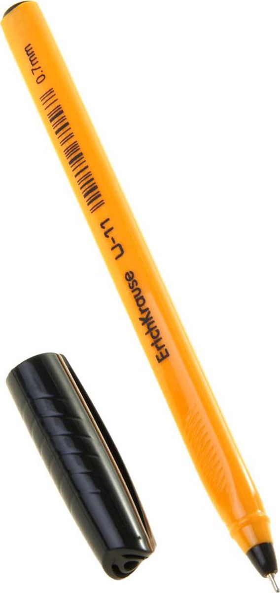 Erich Krause Ручка шариковая U-11 Yellow черная1161097 Erich Krause Ручка шариковая U-11 Yellow черная1161097Ручка шариковая Erich Krause U-11 Yellow - безупречная конструкция пишущего узла отработана до совершенства. Тонкий шарик гарантирует качественное изящное письмо.