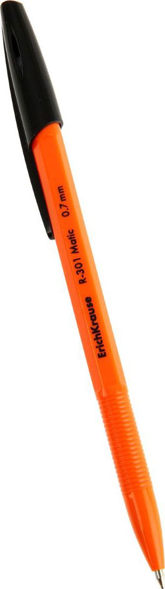Erich Krause Ручка шариковая R-301 Matic Orange черная1180443 Erich Krause Ручка шариковая R-301 Matic Orange черная1180443Удобная шариковая ручка Erich Krause R-301 Matic Orange эконом класса. Цвет вентилируемого колпачка и клипа соответствует цвету чернил. Пишущий узел обеспечивает четкое письмо. Сменный стержень. Рекомендуется использовать стержень Erich Krause R-301.