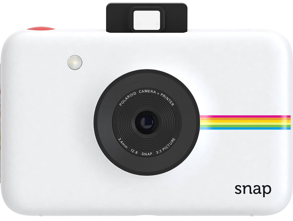 Polaroid Snap, White фотокамера мгновенной печатиPOLSP01WE Polaroid Snap, White фотокамера мгновенной печатиPOLSP01WEPolaroid Snap - компактная камера, способная сразу распечатать полученный снимок.В устройстве используется технология ZINK, позволяющая получать отпечатки без использования чернил. Данная разработка уже успела зарекомендовать себя в других камерах Polaroid. Снимки разрешением 10 Мп мгновенно преобразуются в отпечатки размером 2х3 дюйма.Хранить фотографии можно на карте памяти microSD объёмом до 32 ГБ. Дополняют картину несколько сценариев съёмки, возможность выставить таймер, а также режим, в котором камера делает шесть снимков за 10 секунд.Формат отпечатков: 50 мм х 75 мм