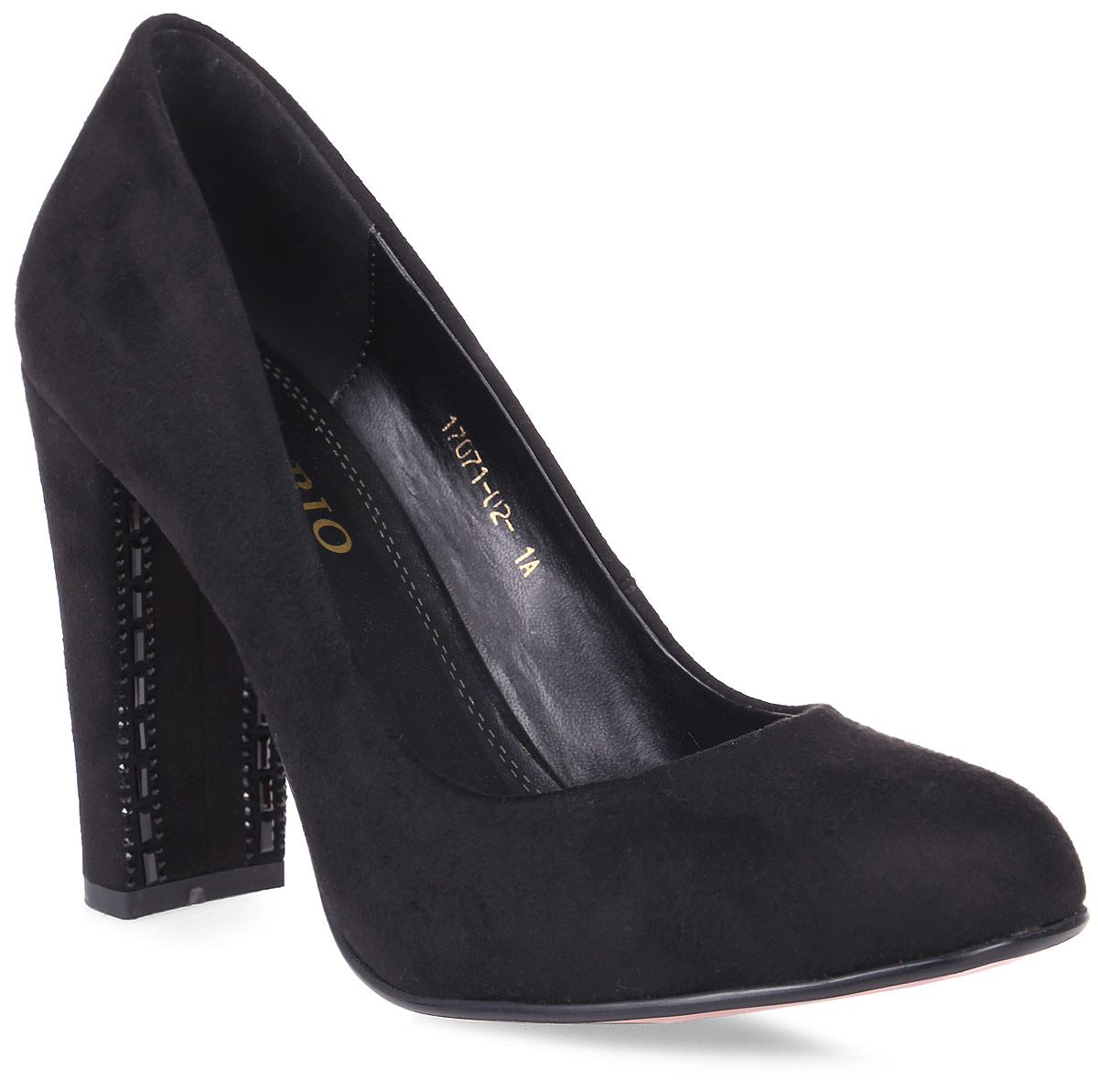 Туфли женские Inario, цвет: черный. 17071-02-1А. Размер 36