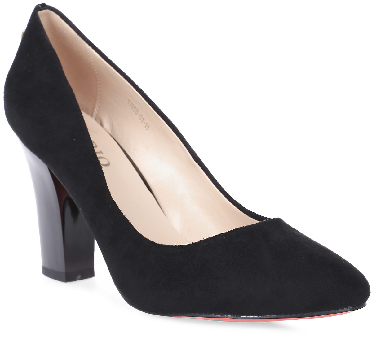 Туфли женские Inario, цвет: черный. 17253-01-1А. Размер 37