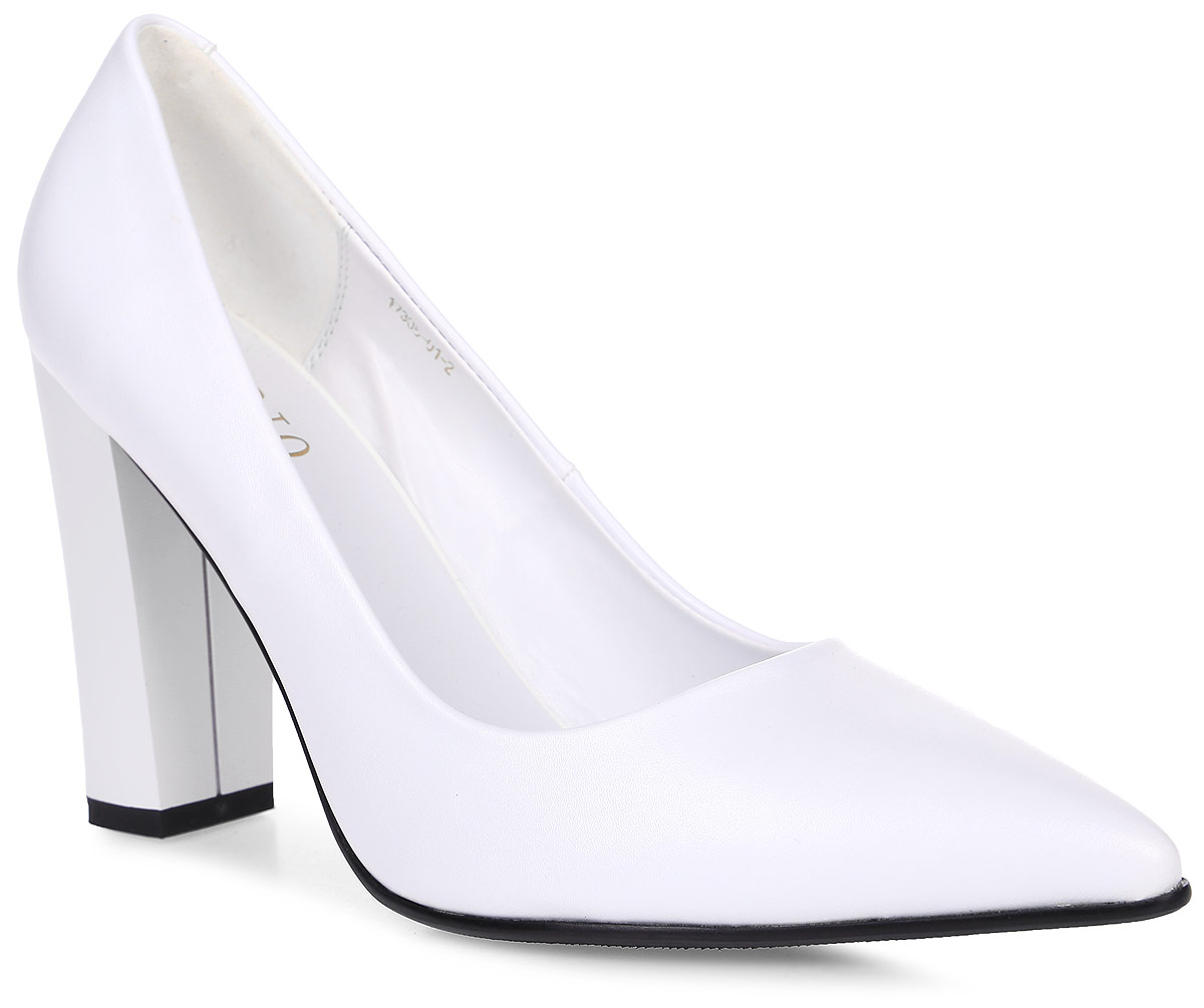 Туфли женские Inario, цвет: белый. 17308-01-2. Размер 36