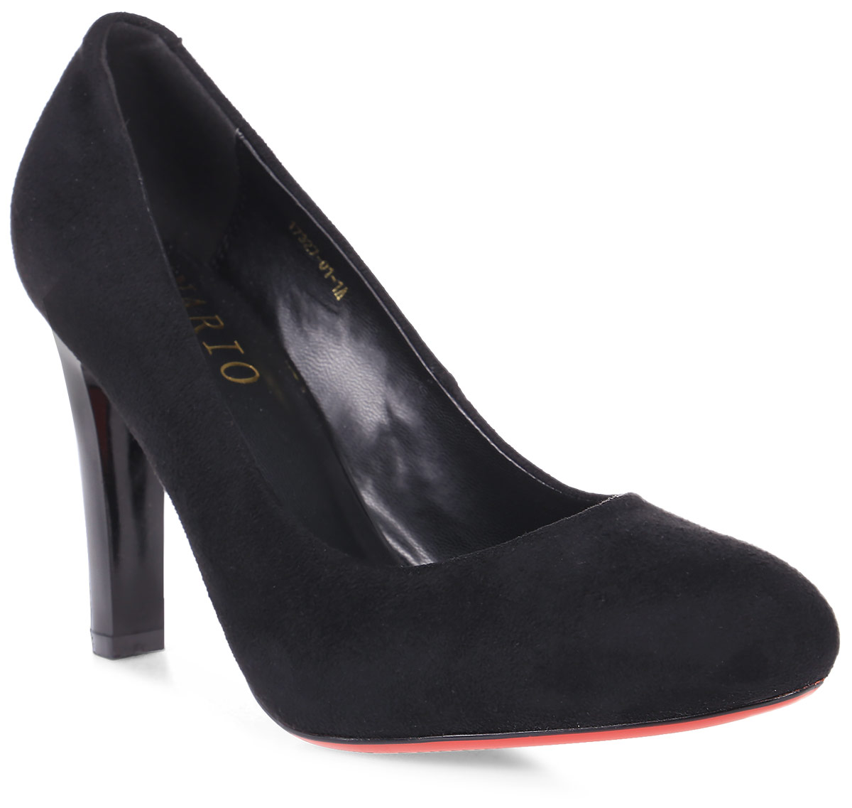 Туфли женские Inario, цвет: черный. 17327-01-1А. Размер 38