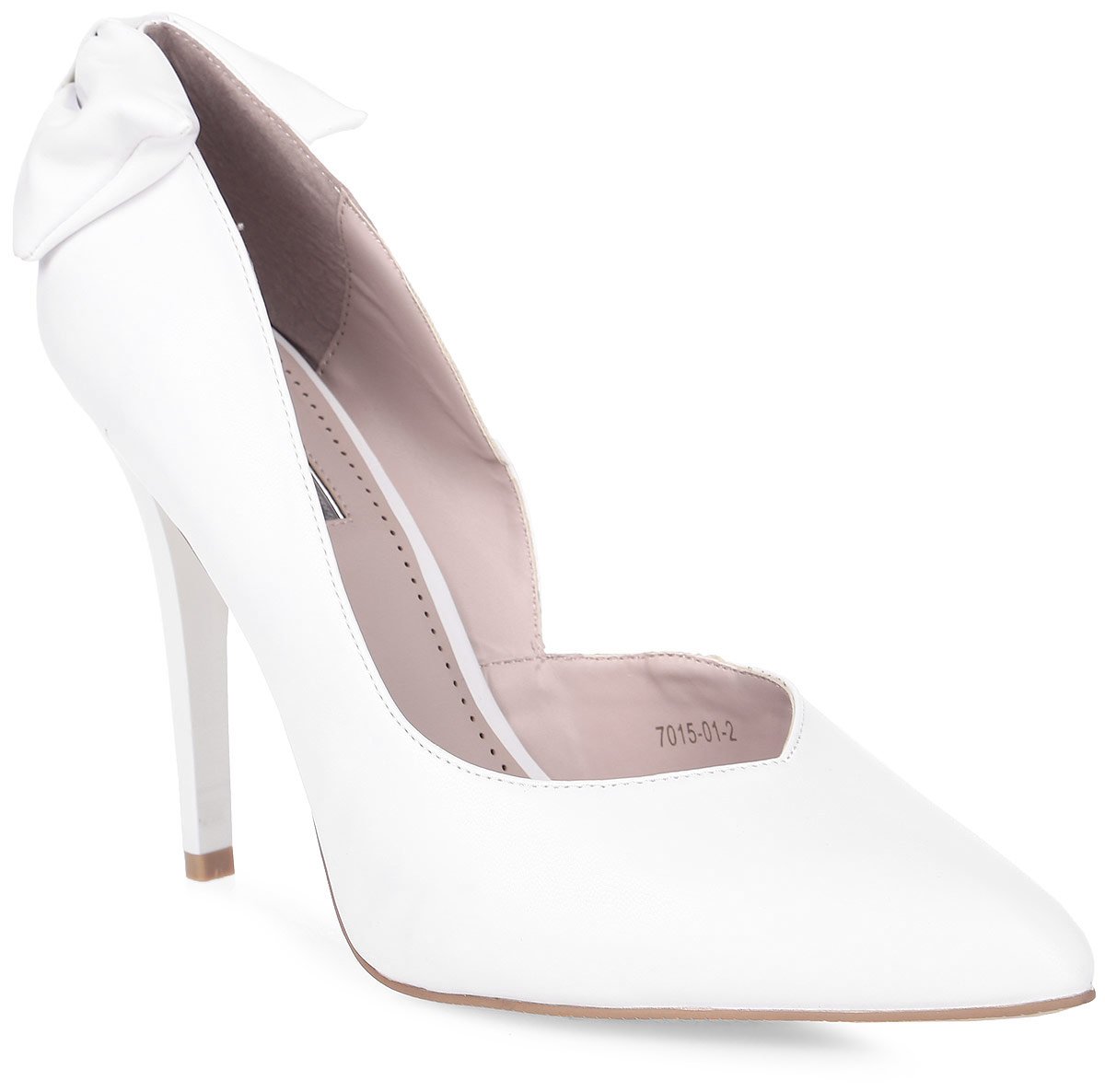 Туфли женские Inario, цвет: белый. 7015-01-2. Размер 38