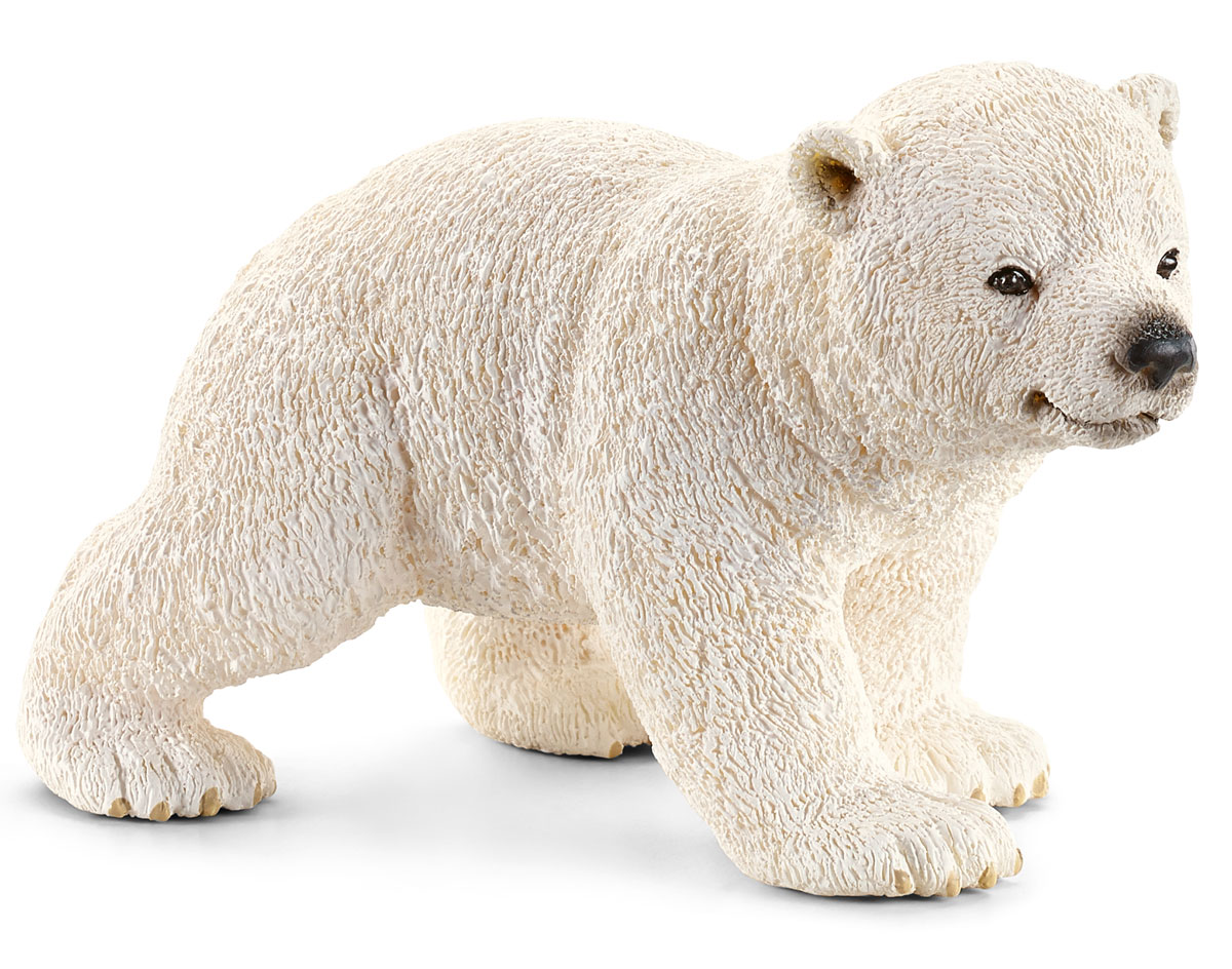 Schleich Фигурка Белый медвежонок